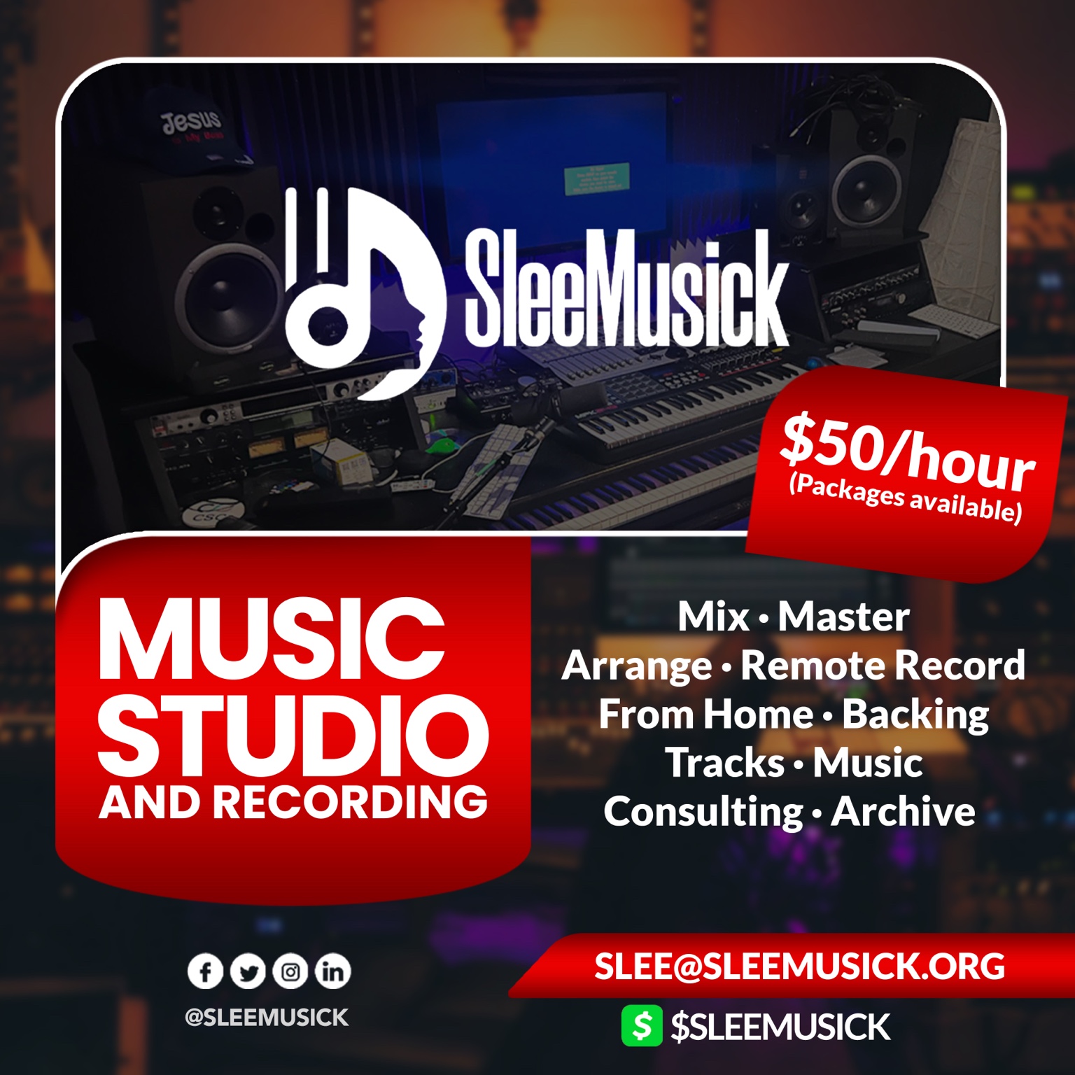 Studio service promo